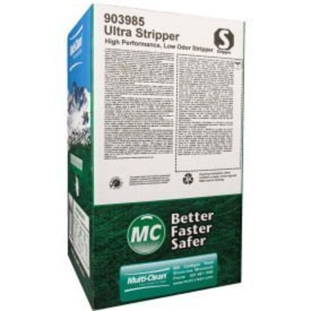 MULTI-CLEAN DIV OF MINUTEMAN INTL MultiClean Ultra Stripper Low Odor, Heavy Duty Stripper  Mild, 5 Gallon Box, 1 Box  903985 903985